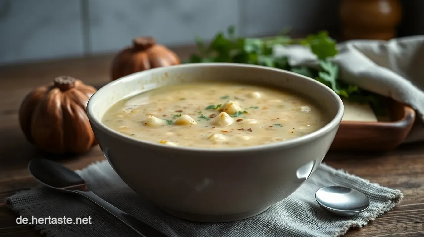 Helle Gemüsefreude: Einfache Blumenkohl-Brokkoli-Suppe mit Zitrusnote Helle Gemüsefreude: Blumenkohl-Brokkoli-Suppe mit Zitrusnote