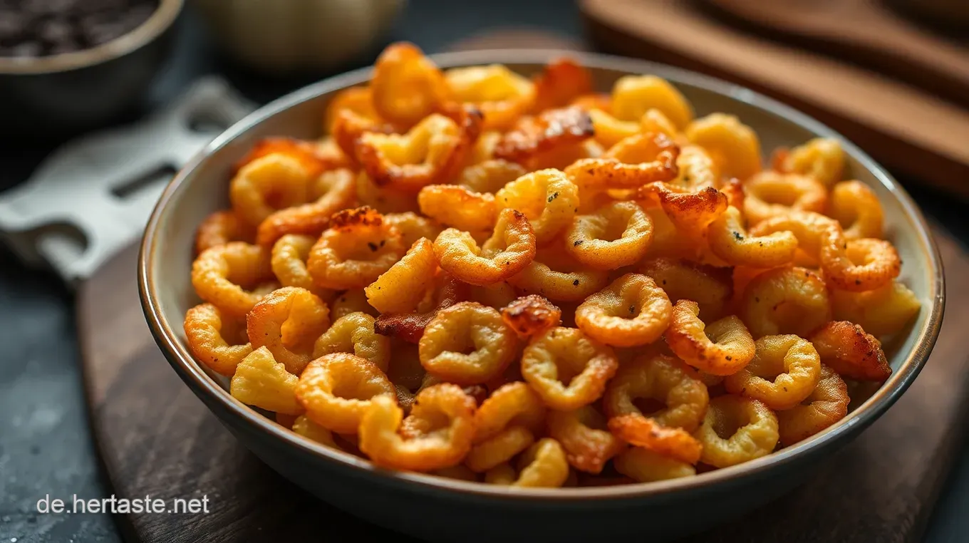 Knusprige Röstzwiebeln: Der perfekte Crunch für jeden Snack! Knusprige Röstzwiebeln für den perfekten Crunch!