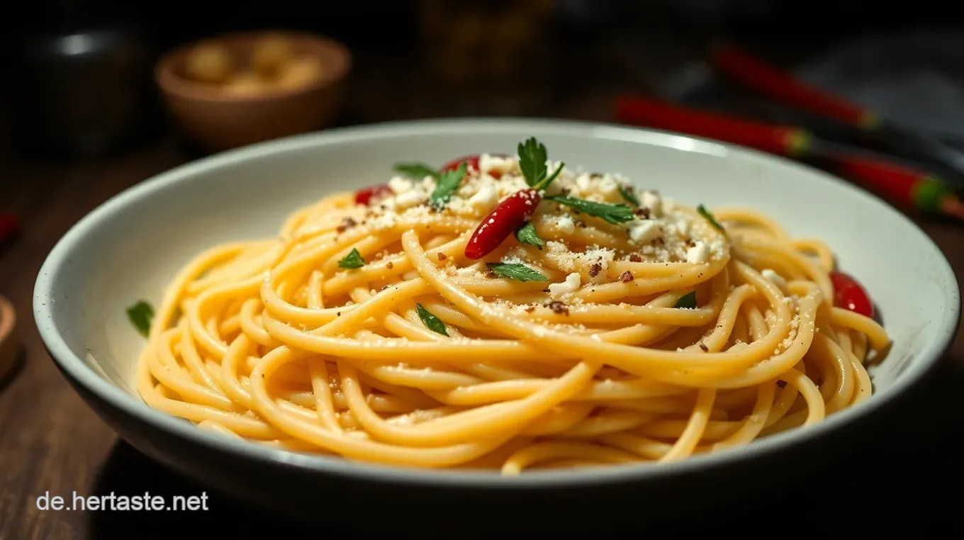 Einfach kochen: Spaghetti Aglio e Olio – Der italienische Klassiker Spaghetti Aglio e Olio – Ein einfacher Klassiker