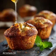 Apfelmuffins ohne Zucker mit Honig: Saftig gesund backen