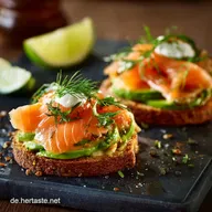 Avocado Lachs Sandwiches Cremiger GourmetGenuss in 20 Minuten