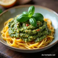 Basilikumpesto Rezept Das sonnengr&uuml;ne Original in 15 Minuten