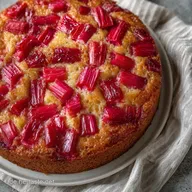 Blitrzrezept F&uuml;r Rhabarberkuchen: 12 St&uuml;cke
