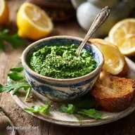 Rucola Pesto Blitzrezept Cremiges Pesto mit Zitrone in 10 Minuten