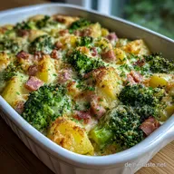Brokkoli-Auflauf: Kartoffel Version in 30 Min