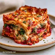 Winterlasagne mit Gr&uuml;nkohl f&uuml;r 4 Personen