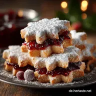 Die besten Spitzbuben Pl&auml;tzchen Butterzarter Weihnachtsklassiker
