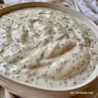Chia-Pudding mit Lein&ouml;l: Cremig