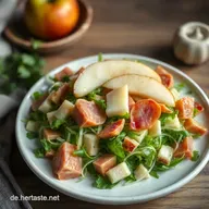 Chicor&eacute;e-Salat: Mein liebstes Rezept mit Speck & Apfel