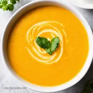 Cremige K&uuml;rbissuppe Mein Rezept mit Kokos Ingwer K&uuml;rbissuppe