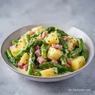Spargelpfanne mit Kartoffeln in 25 Min