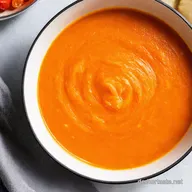 Cremige Tomatensuppe Mein Familienrezept f&uuml;r kalte Tage