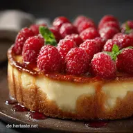 Cremiger Butterkekskuchen mit Himbeeren Der beste Kuchen ohne Backen