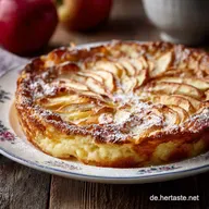 Apfelpfannkuchen Klassisch Fluffig Einfaches Rezept wie bei Oma