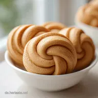 Dinkel Ostergeb&auml;ck f&uuml;r 6 Osternester: Goldbraun Gebacken