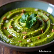 Intensives B&auml;rlauch Pesto selber machen in 15 Minuten Fr&uuml;hlingsKlassiker