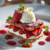 Erdbeerkuchen mit MascarponeCreme: M&uuml;rbeteig-Traum