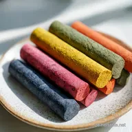 Essbare Keks-Buntstifte: M&uuml;rbeteig-Rezept f&uuml;r 27 Portionen
