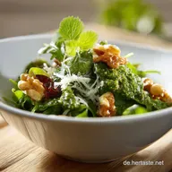 Feldsalat Pesto Cremiges Rezept einfach selber machen