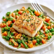Fischpfanne mit Fr&uuml;hlingsgem&uuml;se (30 Min)
