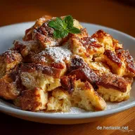 Kaiserschmarrn Rezept fluffig Original Wiener Art Pfanne Backofen Trick