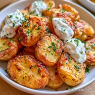 Folienkartoffeln mit Kr&auml;uterquark f&uuml;r 4