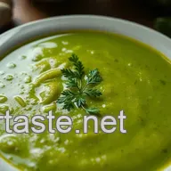 Frische Gr&uuml;ne Erbsensuppe: Ein einfaches, k&ouml;stliches Fr&uuml;hlingsgericht