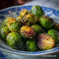 Gebackener Rosenkohl im Ofen ohne Vorkochen: Ger&ouml;stet & Kross