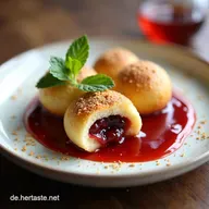 Umgiee dich mit dem Zauber Fluffige KirschBuchteln mit Vanillesauce selber machen