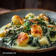 Gnocchi Rahmspinat Auflauf Das cremige Soulfood in nur 40 Minuten