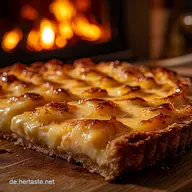 GoldigHerbstliche K&uuml;rbisZiegenk&auml;seTarte Schn&eacute;e Mein Herbstgeheimnis