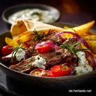 Gyros Rezept &agrave; la Chef: So gelingt das Fleisch knusprig in der Pfanne