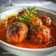 Hackb&auml;llchen in Tomatensauce in 20 Minuten: Herzhafte Rindfleischb&auml;llchen