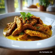 H&auml;hnchen Curry Geschnetzeltes in 25 Minuten mit Kokosmilch und Gem&uuml;se