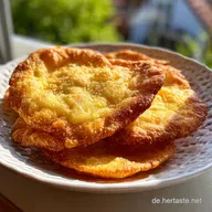 Hei&szlig;luftfritteuse Langos in 23 Minuten