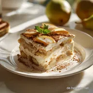 Birnen-Tiramisu: Herbstlich und Cremig