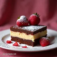 Valentinstag Kuchen Herzf&ouml;rmiger SchokoHimbeerTraum