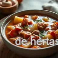 Herzhafte Hackfleisch-Lauch-Suppe: Das perfekte Comfort Food f&uuml;r kalte Tage
