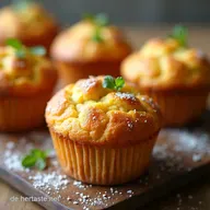 Herzhafte Muffins Rezept K&auml;seGem&uuml;se Gl&uuml;ck f&uuml;r Jeden Tag