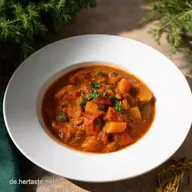 Vegetarischer Gulasch wie von Oma Herzhaft Seelenw&auml;rmend