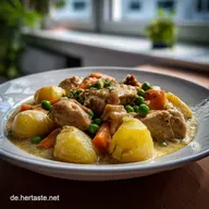 Huehnerfrikassee Schnell und Einfach Gemacht in 25 Minuten