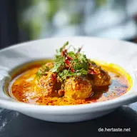 Curry Indisch mit Kokosmilch f&uuml;r 4 Portionen
