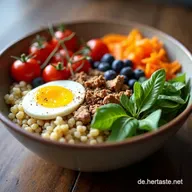 Abnehmen durch Joggen Meine QuinoaBowl f&uuml;r Energie