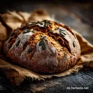 Joghurtkruste Brot: Das rustikale Krustenbrot mit saftiger Krume.
