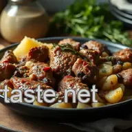 Herzhafter Kasslerbraten mit Sauerkraut und Kartoffelbrei