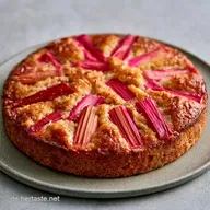 Klassisches Rhabarberkuchen Rezept f&uuml;r 12
