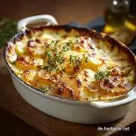 Omas bestes Kartoffelgratin Perfekt cremig knusprig und gelingsicher