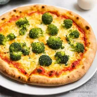 Low Carb Brokkoli PizzaBoden Rezept Knusprig Lecker