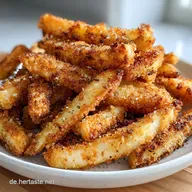 Crispy Air Fryer Apple Fries RichSpoon: 25 Min