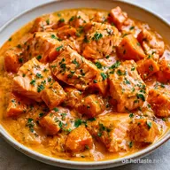 Lachs-Kokoscurry in 35 Minuten
